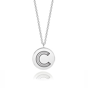 Personalised Sterling Silver Facett Initial Necklace, 7 of 8