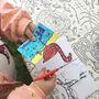 Colour In Card Book Pop Up Animal Alphabet, thumbnail 2 of 3