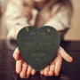 Personalised Slate Heart Thank You Teacher Gift, thumbnail 1 of 4