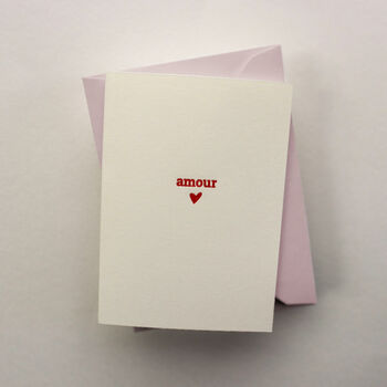 Romance Amour Card, 3 of 3