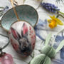 Easter Bunnies Hanging Fillable Easter Paper Eggs | Set Of Three Assorted Designs, thumbnail 2 of 3