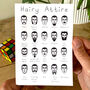 Hairy Man Beard And Moustache Card, thumbnail 1 of 3