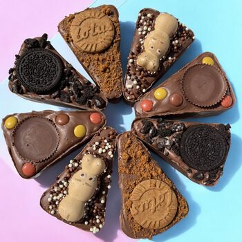 Stuffed Chocolate 'Pizza' Slices Choice Of Toppings, 6 of 7