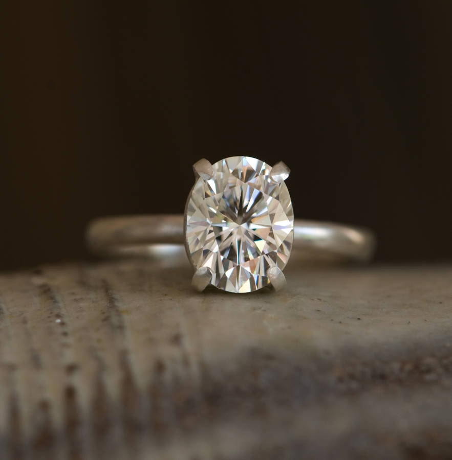30 Moissanite Engagement Rings Fantastic Diamond