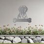 Customisable Great Dane Welcome Metal Wall Art Sign For Home And Garden Decor, thumbnail 6 of 11