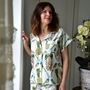 Pineapple And Bluebird Cotton Short Pyjama Set, thumbnail 4 of 7