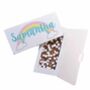 Rainbow Personalised Chocolate Gift Card, thumbnail 3 of 4