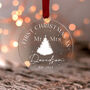Personalised First Christmas Married 2022 Bauble, thumbnail 7 of 11