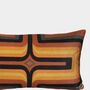 Retro Velvet Cushion Terracotta, thumbnail 3 of 4