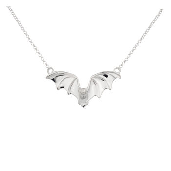 Sterling Silver Bat Necklace, 10 of 10