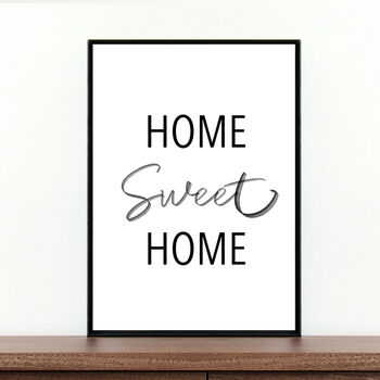 'Home Sweet Home' Housewarming Gift, Print, 3 of 3