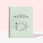 Green A4 Weekly And Monthly Meal Planner Book, thumbnail 2 of 12