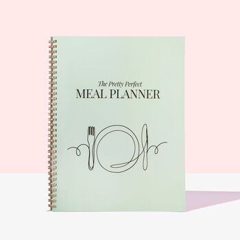 Green A4 Weekly And Monthly Meal Planner Book, 2 of 12