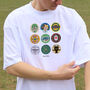 Celtic Football Beer Mats Oversized T Shirt, thumbnail 4 of 10