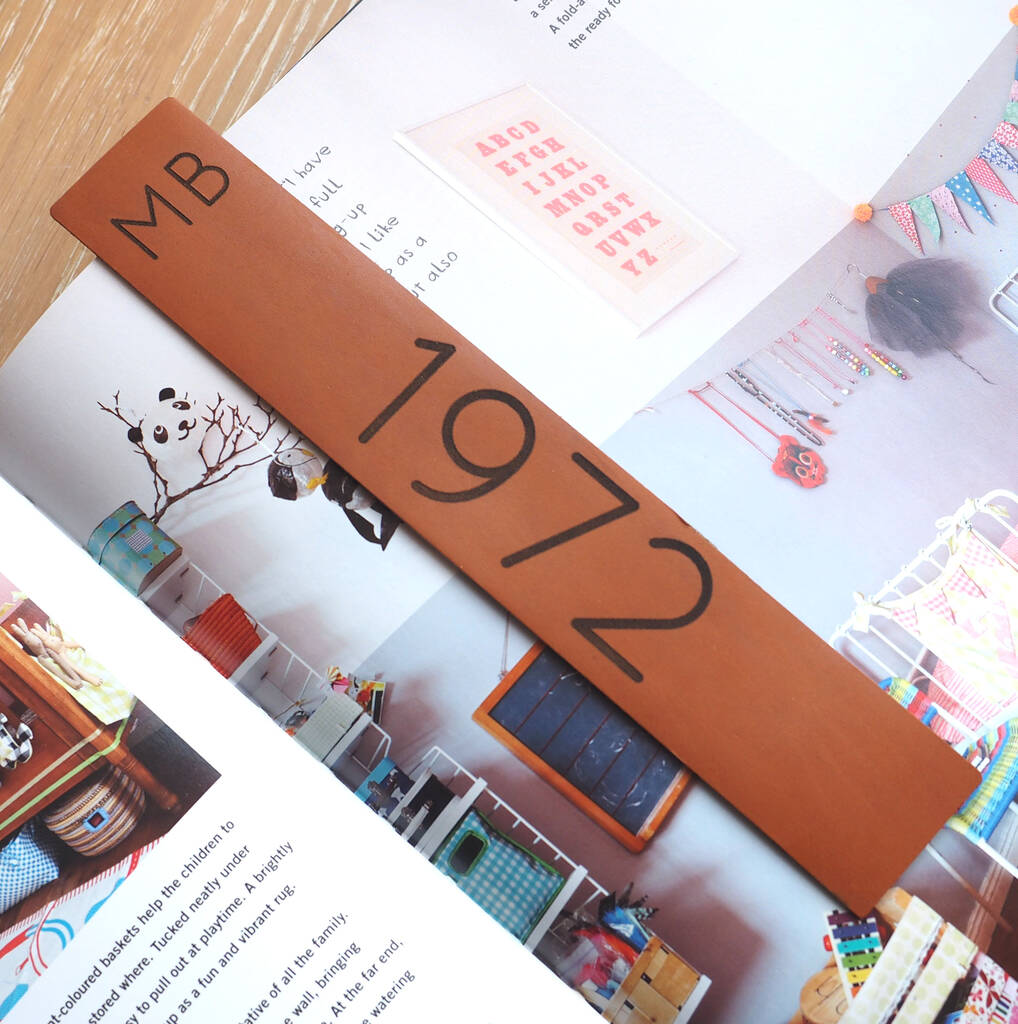 Personalised Year Book Mark, 1 of 4