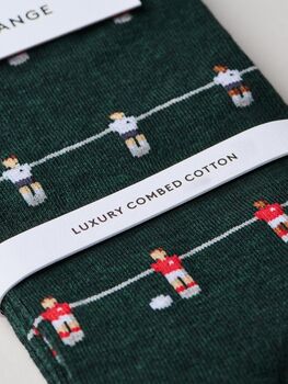 The Table – Luxury Football Themed Socks, 3 of 7