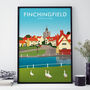 Finchingfield Church Art Print, thumbnail 2 of 4