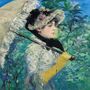 Reversible Monet And Manet Silk Blend Scarf, thumbnail 2 of 8