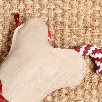 Novelty Pet Christmas Stocking For Dogs, 3 of 5