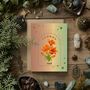 Taurus Zodiac Flower Card, thumbnail 1 of 4