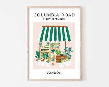 Columbia Road Flower Market Art Print, 2 of 2