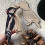 Christmas Wooden Decoration Pick N' Mix Birds And Hugs, thumbnail 3 of 11