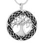 Tree Of Life Ashes Pet Urn Pendant Necklace, thumbnail 1 of 5
