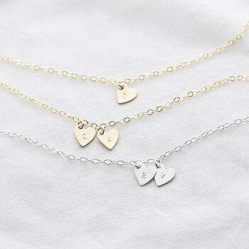 Personalised Tiny Heart Initial Bracelet, 2 of 4