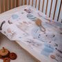 Muslin Swaddle Blanket London Map Baby Shower Gift Xl, thumbnail 5 of 12