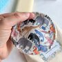Personalised Liberty Print Reusable Face Wipes, thumbnail 2 of 5