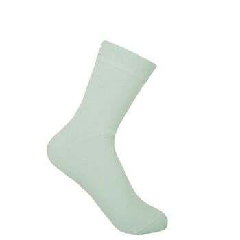 Tri Blue And Classic Baby Blue Women's Socks Bundle, 3 of 6