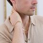 9ct Yellow Gold Solid Curb Chain Bracelet 10mm, thumbnail 2 of 3