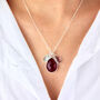 Mother And Children Semi Precious Birthstone Necklace, thumbnail 2 of 12