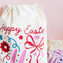 Personalised Happy Easter Bunny Sack, thumbnail 5 of 8