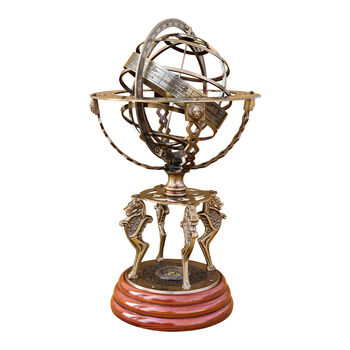 18 Inch Armillary Sphere With Compass, 9 of 9