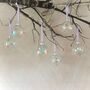 Set Of Six Pastel Rainbow Effect Baubles Bright Christmas Decor, thumbnail 3 of 7