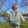 Personalised Kids Mini Sage Backpack, thumbnail 1 of 10