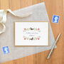 Personalised Floral Notecards, thumbnail 1 of 5