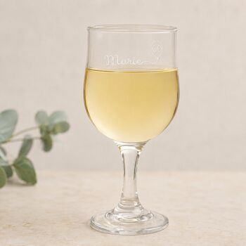 Engraved Wine Glass Personalised 60th Birthday Gift, 2 of 8