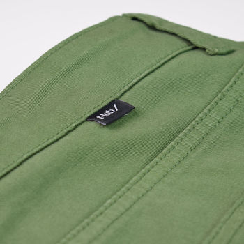 Men's Faro Olive Green Shorts, 5 of 8