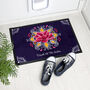 Personalised Colourful Diwali Door Mat Gift, thumbnail 1 of 2