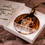 First Christmas Married Personalised Photo Bauble, thumbnail 5 of 11