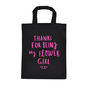 Thank You For Being My Flower Girl Mini Tote Bag, thumbnail 5 of 7