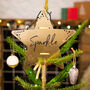 'Sparkle' Gold Star Christmas Tree Topper, thumbnail 3 of 6