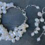 Freshwater Pearl Bracelet And Earrings, thumbnail 1 of 2