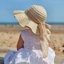 Girls Matching Mummy And Me Straw Hat, thumbnail 2 of 4
