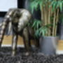 Elephant Two Foot Metal Sculpture, thumbnail 2 of 7