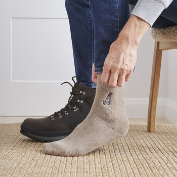 Christmas German Shorthaired Dog Pin Badge, 9 of 12