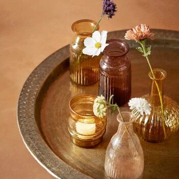 Hand Hammered Aluminuim Trays Three Sizes: 58cm, 42cm And 28cm, 4 of 4