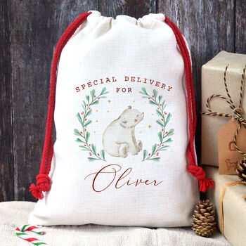 Personalised Christmas Santa Sack, 7 of 12
